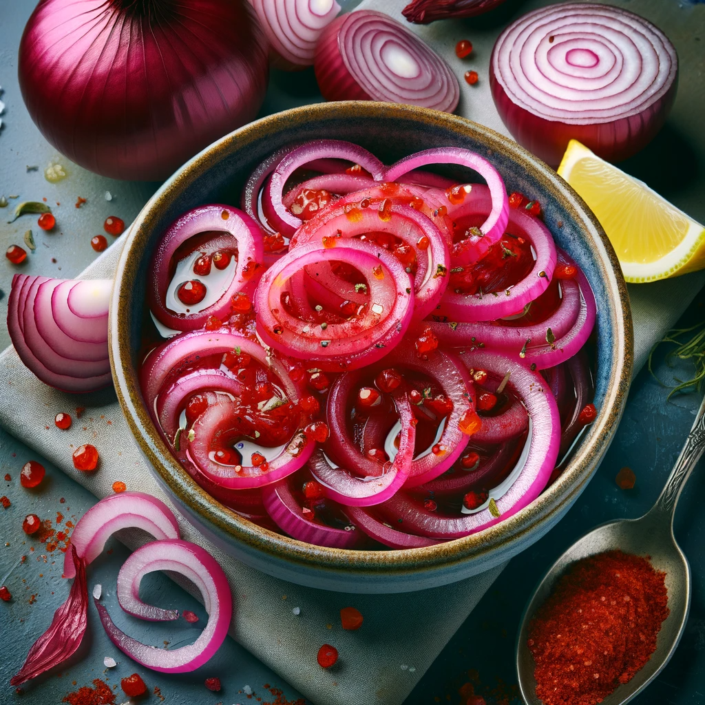 Sumac-Pickled Onions: A Neom Kitchen Specialty